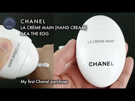 chanel egg lotion - Chanel hand cream le lift.